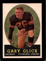 1958 Topps #19 Gary Glick Exmt Steelers *X38918 - £15.35 GBP