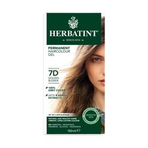 Herbatint 7D Golden Blonde Permanent Herbal Hair Colour Gel 150ml  - $29.00