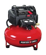 PORTER-CABLE Air Compressor, 6-Gallon, Pancake, Oil-Free (C2002) - $3,928.78 MXN