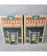 Lot Of 2 BWF 3-Tier Landscape Pool Outdoor Louver Light Green Die-Cast M... - €34,11 EUR