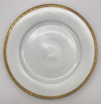 F A Schumann China Platter Gold Rim Grape IvyBerlin Germany Hoflieferant #1833 - £37.35 GBP