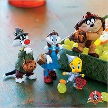 4 Pc Hallmark Looney Tunes Miniature Halloween Ornaments Bugs Taz Wizard of Oz - £28.12 GBP
