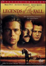 Legends of the Fall (DVD, 1994), Brad Pitt, Anthony Hopkins - $9.75