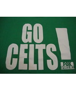 NBA Boston Celtics Basketball Game Fan Playoffs 2002 Green T Shirt XL - £12.22 GBP