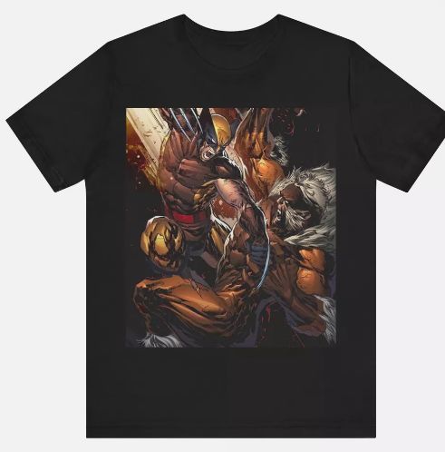 X men, Marvel shirt Epic Mutant Showdown: Wolverine vs Sabretooth!!!!