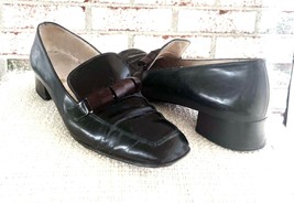 Salvatore Ferragmo Boutique Womens Loafers US 9 AAAA UK 7 Black Leather ... - £26.37 GBP