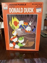Vintage Whitman Disney&#39;s Donald Duck 100 Piece Jigsaw Puzzle 14&quot; x 18&quot; Rare - $19.35