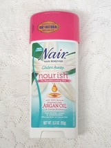 (1) Nair Hair Remover Glides Away Nourish with Moroccan Argan Oil 3.3 oz. - £11.84 GBP