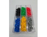 Set Of (6) Risk Player Pieces Red Blue Black Red Grey Green Yellow - $24.94