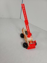 Vintage 1968 Fisher Price Little People Fire Truck Engine 720 Wood Toy 8... - $228.70 MXN