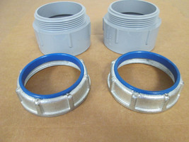 *Set of 2* T&amp;B/Carlon 1229/E943L  3&quot; Insulated Throat Bushing &amp; PVC Male Adapter - £4.67 GBP