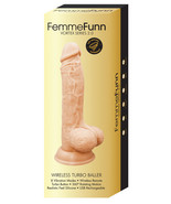 Femme Funn Turbo Baller 2.0 Wireless Control Rechargeable Nude - $2,257.82 MXN
