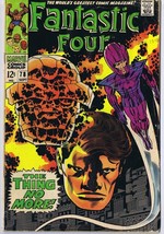 Fantastic Four #78 ORIGINAL Vintage 1968 Marvel Comics  - £29.75 GBP