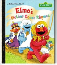 Elmo&#39;s Mother Goose Rhymes (Sesame Street) Little Golden Book - £4.52 GBP