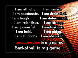 Rare Inspirational Basketball Quote Personalized Motivational Poster Unique Gift - £19.97 GBP+