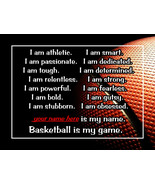 Rare Inspirational Basketball Quote Personalized Motivational Poster Uni... - $24.99+