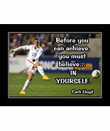 Carli Lloyd Inspirational Soccer Motivation Quote Poster Print Wall Art ... - $31.39 CAD+