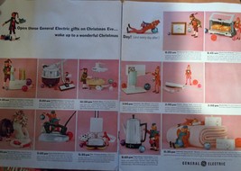 General Electric Gifts Open On Christmas Eve Magazine Advertisement 1963 - £4.70 GBP