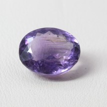 10.15Ct Amatista Natural (Katella) Ovalado Facetado Morado Piedra Preciosa - £13.49 GBP