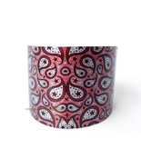 New Pink Red Star Paisley Print Cuff Bracelet Adjust Blue White vintage fashion - €5,64 EUR