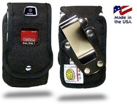 Turtleback Fitted Case Made for Motorola V3 RAZR Phone Black Nylon Heavy Duty Ro - £27.64 GBP