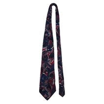 Vintage Deco Mode Men's Necktie  Silk USA Art Deco 4" - $9.89