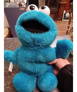 Tickle Me Cookie Monster 1997 Tyco 16&quot; Talking Stuffed Plush Toy Tested ... - £19.43 GBP