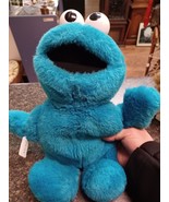 Tickle Me Cookie Monster 1997 Tyco 16&quot; Talking Stuffed Plush Toy Tested ... - $470.22 MXN