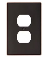Hampton Bay 70DDBHB Ansley Aged Bronze Finish Electrical Outlet Cover PA... - £7.75 GBP