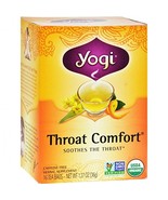 Yogi Tea Herbal Teas Throat Comfort 16 tea bags - $11.72 CAD