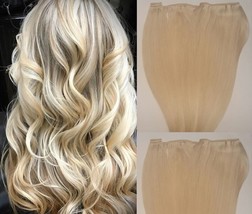 22" Machine Weft Hair Weave, Sew In,100 grams,Human Hair Extensions #60 60 Wh... - $138.59