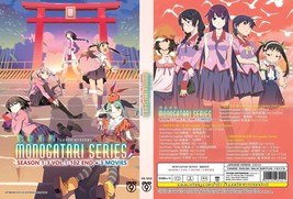 ANIME DVD~Monogatari Series Season 1-3(1-102End+3 Movie)Eng sub&amp;All region+GIFT - £34.46 GBP