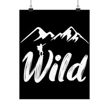 Adventure-Themed Matte Vertical Poster for Thrill-Seekers and Wanderers - £11.27 GBP+