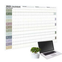 2025 Large Wall Calendar Planner 29x20 Inches To-Do List Schedule Organizer - $13.99