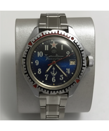 Vintage Mens Watch Vostok Amphibia Sector Dial Barrel Case USSR 18 Jewel... - $250.00