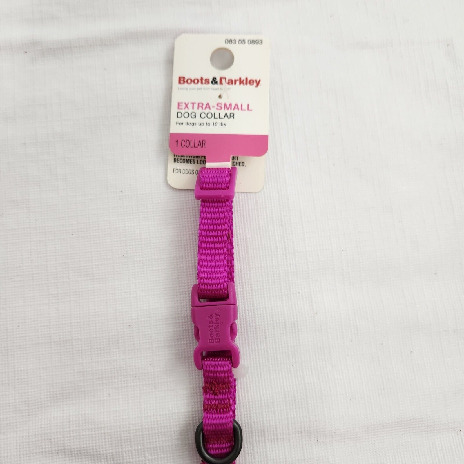 Boots And Barkley Extra Small Dog Pet Collar Purple - $11.88