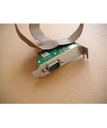 Dell Serial PS2 RS232 Add In Card SFF LOW bracket Cable half-Height Y900... - $2.58