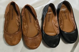 Lucky Brand Ballerina Flats Leather Emmie Shoes Women&#39;s Size 6 Lot Of 2 - €26,24 EUR