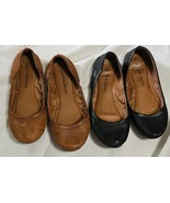 Lucky Brand Ballerina Flats Leather Emmie Shoes Women&#39;s Size 6 Lot Of 2 - €26,24 EUR
