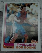 Bob Boone, Phillies,  1982 #615 Topps  Baseball Card GD COND - £0.77 GBP