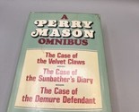 A Perry Mason Omnibus BCE Erle Stanley Gardner 3 books Case of the Velve... - $16.82