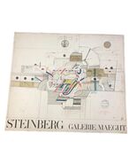 Steinberg 1970 Gallerie Maeght Poster Arte Paris 29”x24” Lithograph POOR; AS-IS - $227.66 CAD