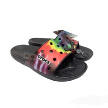 Crocs Sandals Classic Solarized Tie Dye Flip Flop Slides  Brand New - $39.99