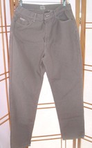 Vtg Calvin Klein Jeans CK womens Silver Gray 14 90s straight leg pants Mom jeans - £30.88 GBP