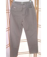 Vtg Calvin Klein Jeans CK womens Silver Gray 14 90s straight leg pants M... - $39.54