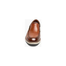 Nunn Bush Chase Moc Toe Slip On Walking Shoes Cognac Multi 85092-229 image 7