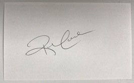 Rick Cerone Signed Autographed 3x5 Index Card #4 - £7.89 GBP