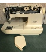 Vtg Singer Futura II 925 Embroidery Two Way FOR PARTS NOT WORKING - $51.43