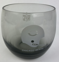 Vintage NFL Chicago Bears Football Club Smoked Highball Rocks 11 oz. Gla... - £10.07 GBP