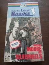 Enter The Lone Ranger (Clayton Moore) - VHS (1986, Good Times Home Video) - £12.52 GBP